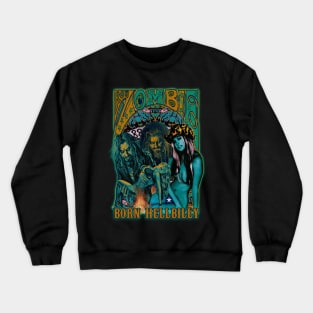 Born Hellbilly (Version 1) Crewneck Sweatshirt